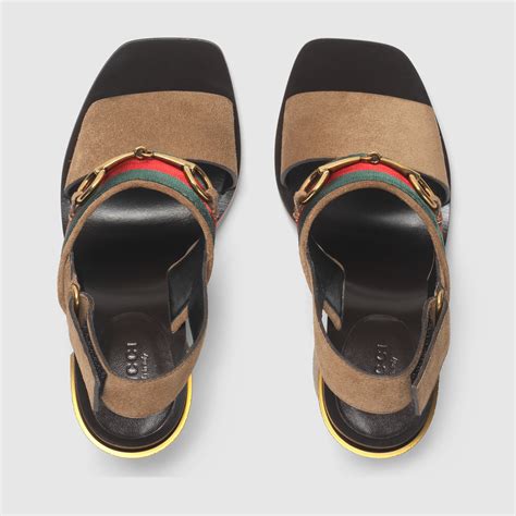 red gucci horsebit sandals|Gucci Horsebit sandals sale.